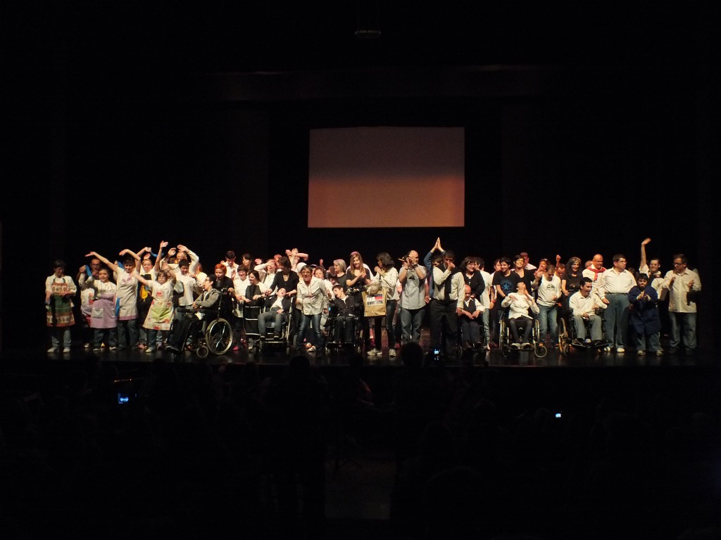 alumnes de l'Associació L'Estel (Foto: Ajuntament de Balaguer)