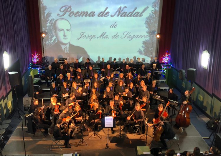 Penelles estrena el Poema de Nadal de Josep Ma de Sagarra musicat pel penellenc Vicenç Perera