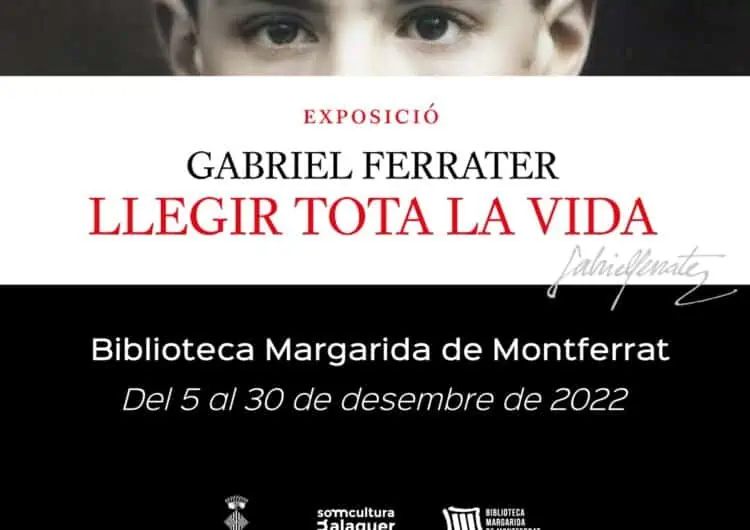 La Biblioteca Margarida de Montferrat commemora el centenari del naixement de Gabriel Ferrater amb una exposició
