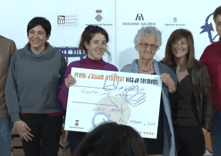 Lali Miró guanya el premi Àlbum il·lustrat Vila de Térmens