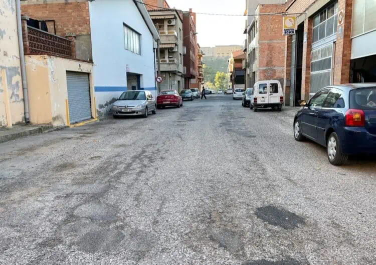 La Paeria de Balaguer inicia obres d’adequació del carrer Cervantes