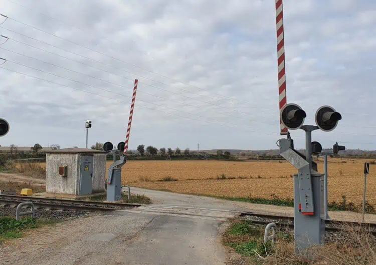 Ferrocarrils licita les obres per a la supressió d’un pas a nivell a Vallfogona de Balaguer