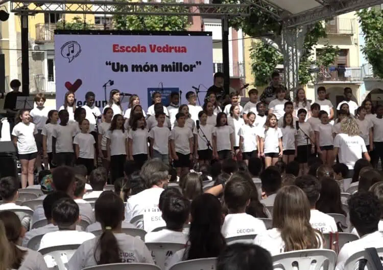 La Plaça Mercadal acull una trobada musical amb l’alumnat de Balaguer