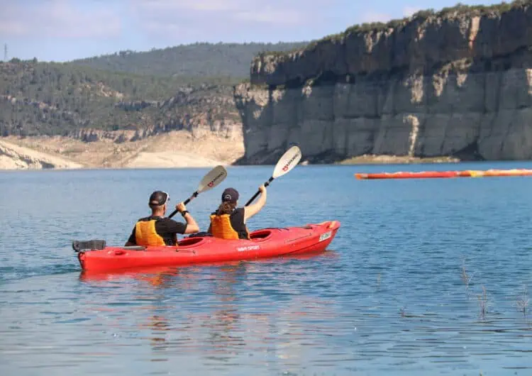 La demanda d’activitats aquàtiques al voltant del congost de Mont-rebei continua a la baixa malgrat les darreres pluges