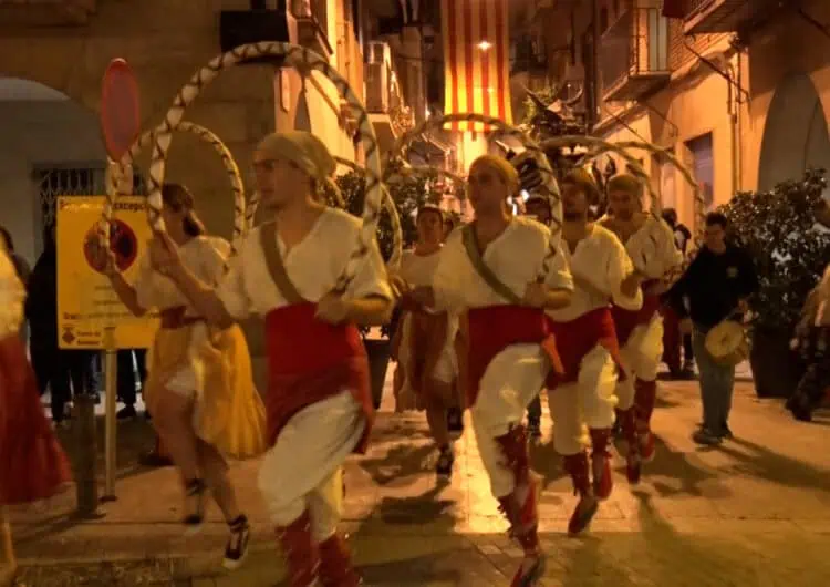 Exhibició de cultura popular al Seguici Festiu de Balaguer