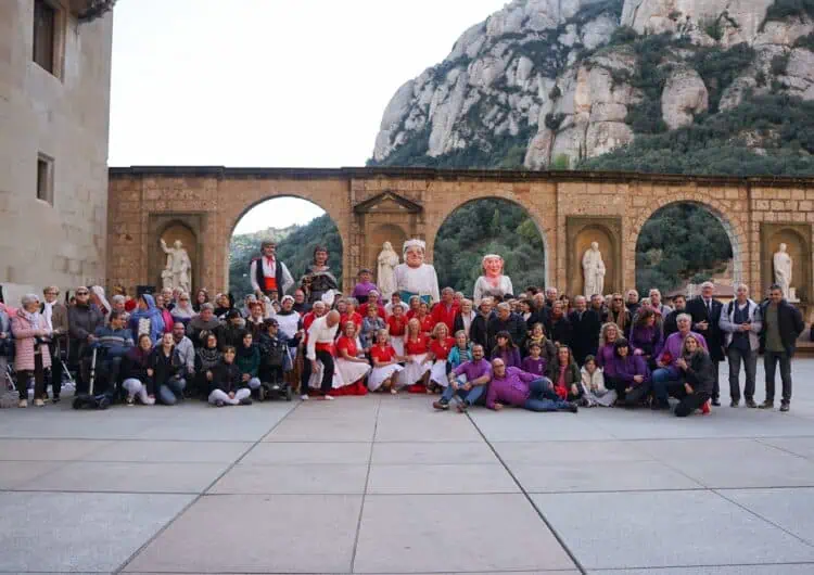 Ponts participa en l’Aplec de Mil·lenaris a Montserrat