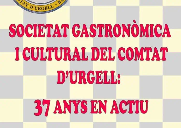 La Societat Gastronòmica del Comtat d’Urgell inaugura una exposició amb motiu dels seus 37 anys d’activitat