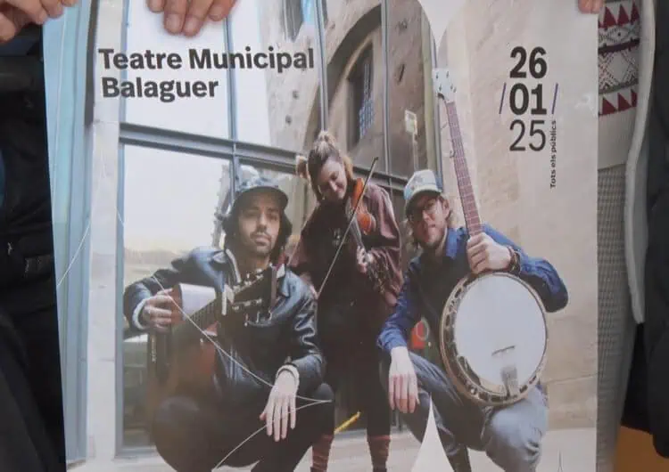 La música nord-americana de Bum Ditthree sonarà al Teatre Municipal de Balaguer