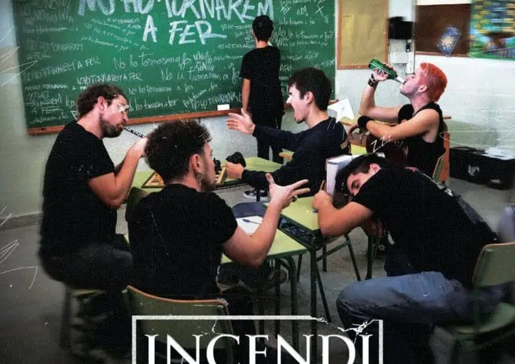 El grup musical ‘Incendi’, format pel balaguerí Roger Rodríguez, nominat a millor disc de Rock del 2024 pels Premis Enderrock